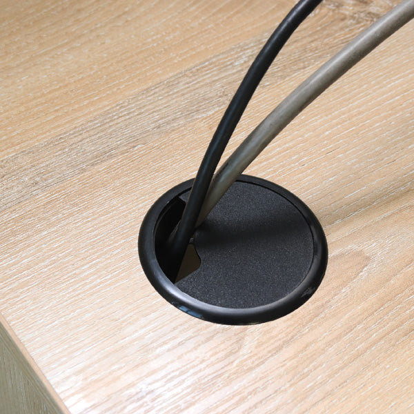 Denver Office Desk L Shape | 1600 | Washed Shale