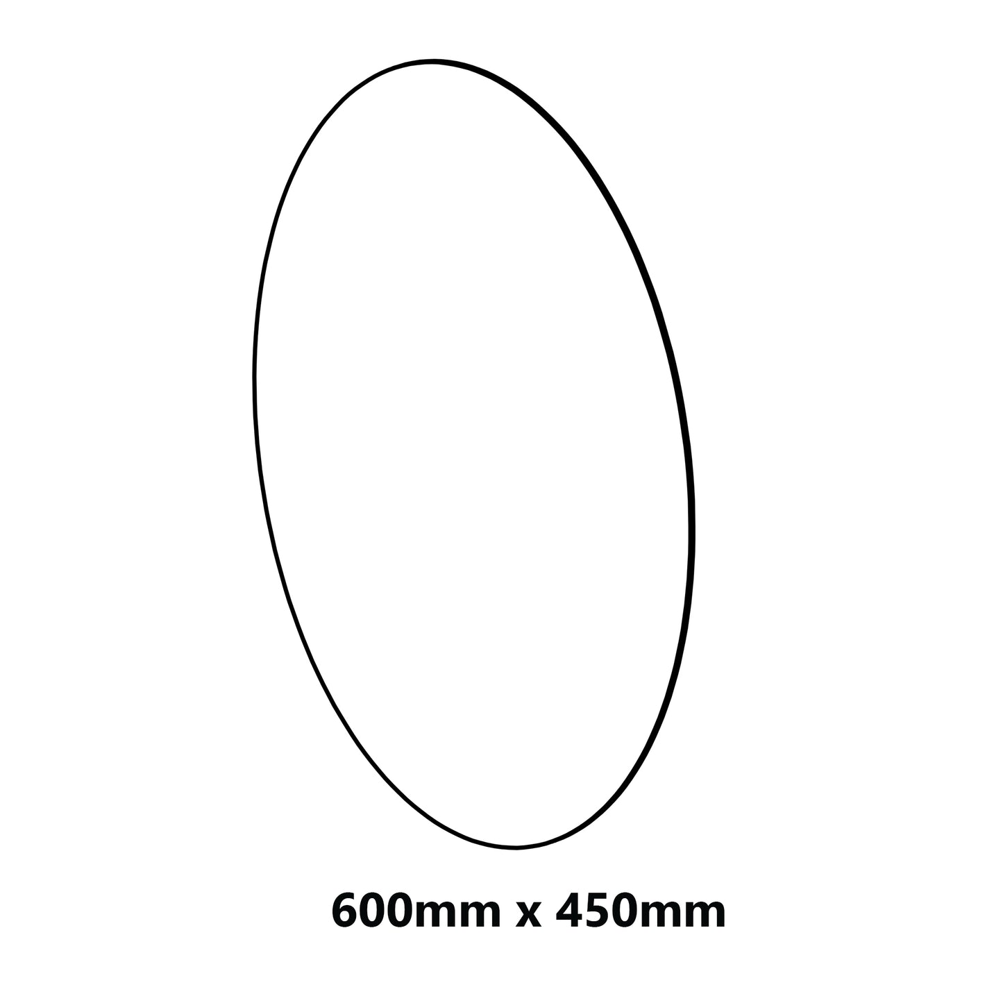 Denver Mirror Abigail 600X450mm Polished