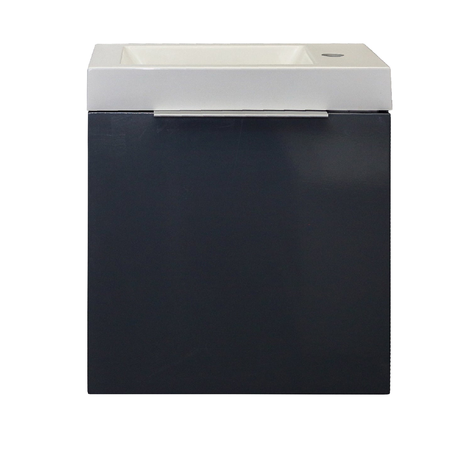 Denver Manchester Floating Vanity | 1 Drawer | 450 | Storm Grey