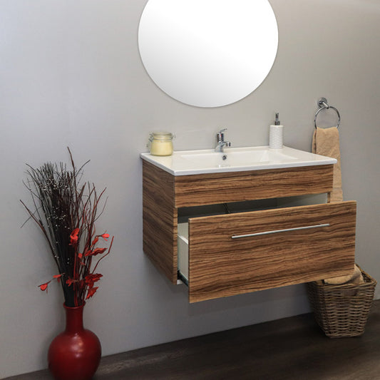 Denver Marlene 750 Wall Mount 1 Drawer - Indian Ebony