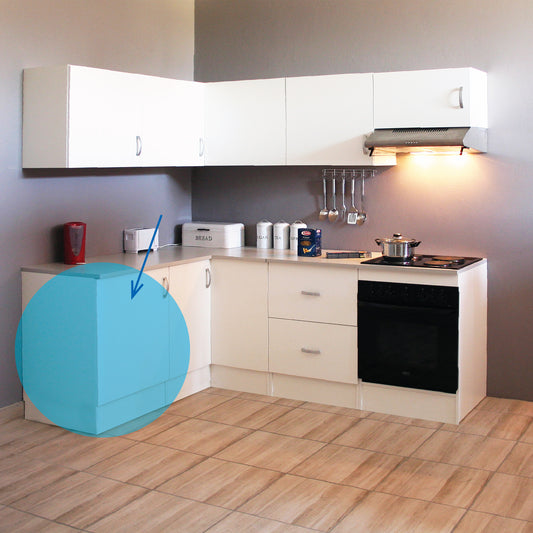 Denver Modular Base 600 1 Deur Wit