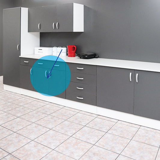 Denver Modular Base 800 2 Drw 2 Deur Vermont Slate