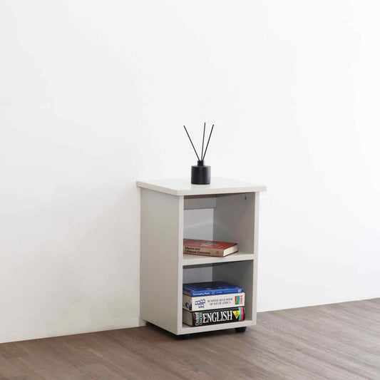 Denver SpaceCo Bedside Pedestal Delux | Folkstone Grey