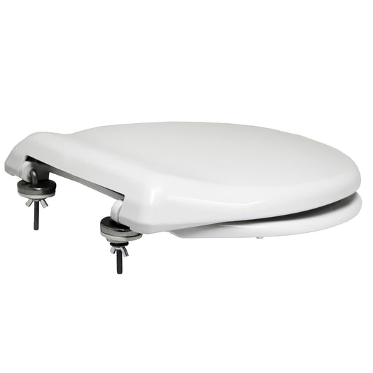 Parker Evolution | Heavy Duty Toilet Seat Set | White