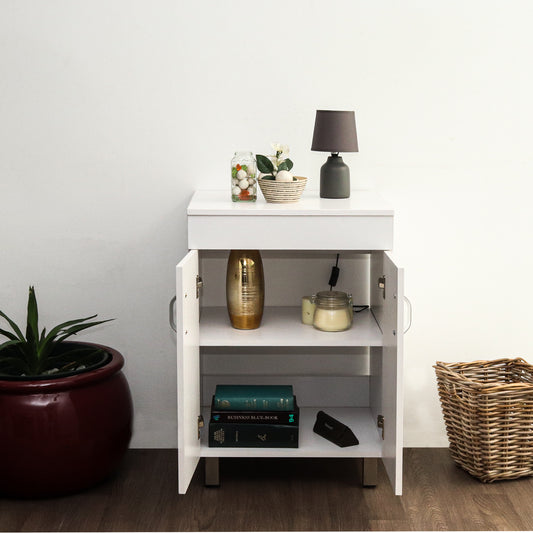 Denver Storage Cabinet - White