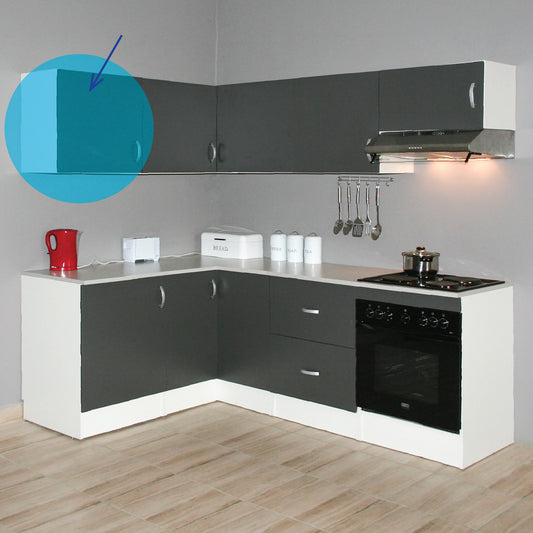 Denver Modular 600 Wall 1 Deur Vermont Slate