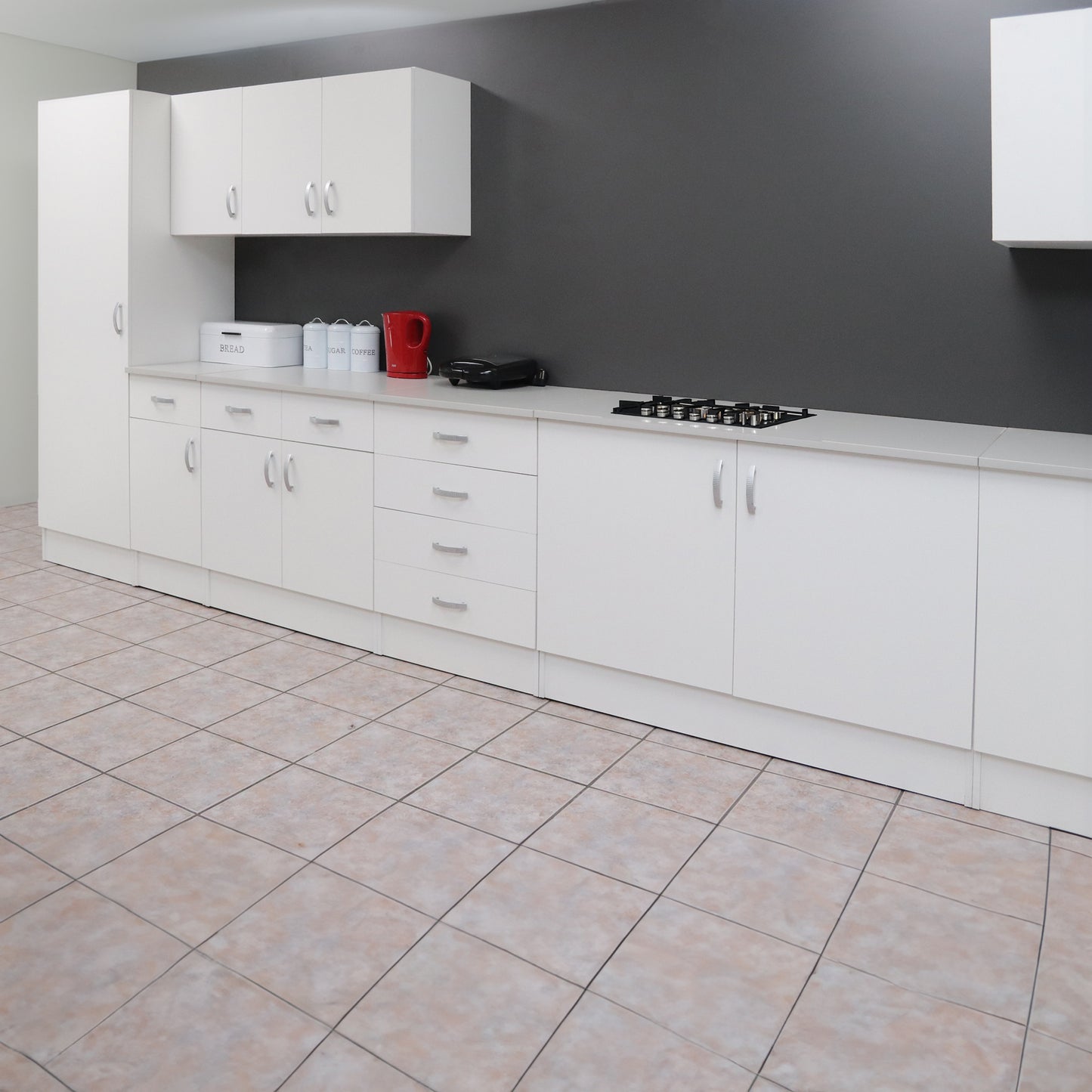 Denver Modular Base 800 2 Drw 2 Deur Wit