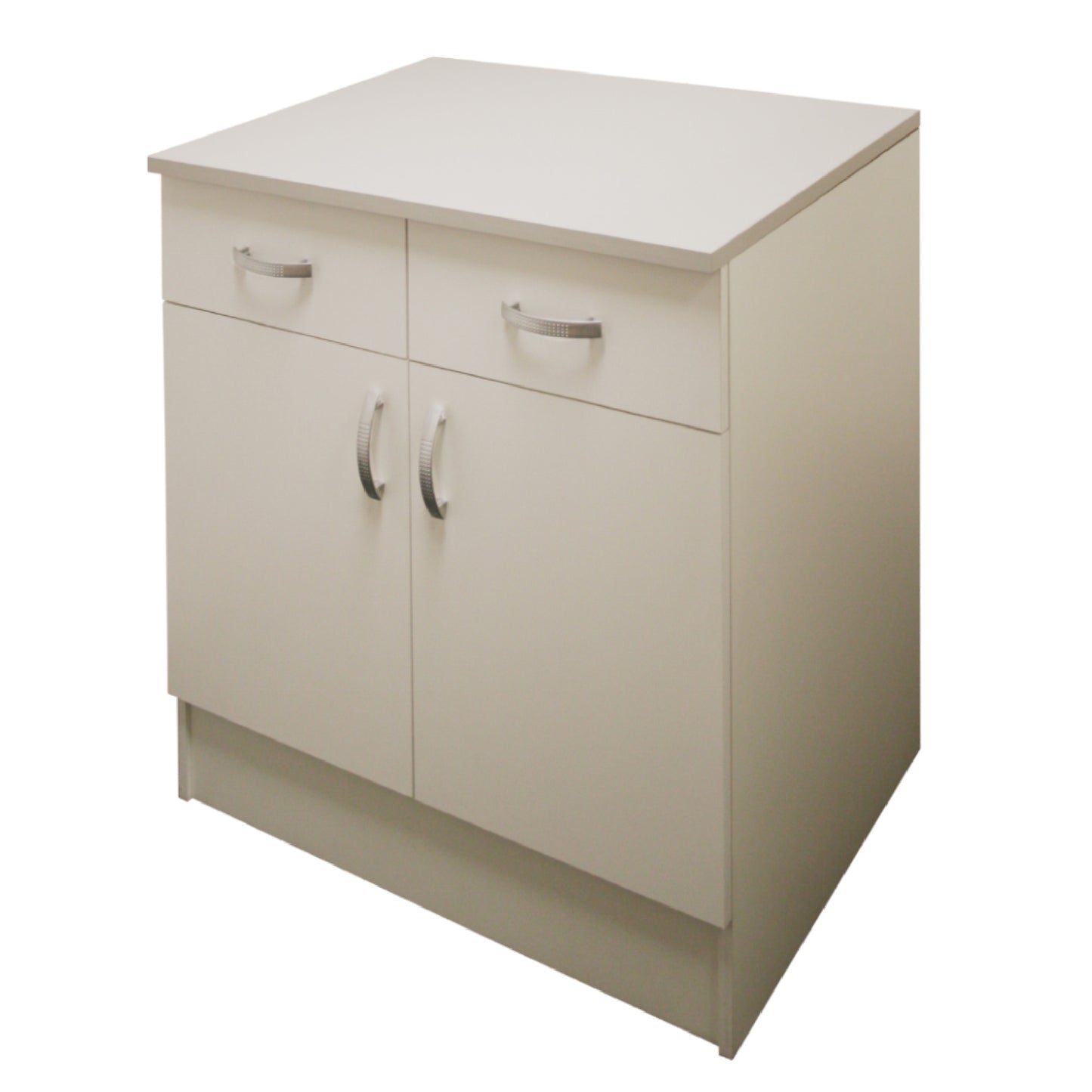 Denver Modular Base 800 2 Drw 2 Door White