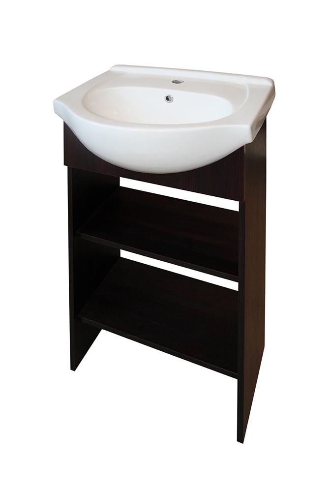 Denver Aperto 550 Open Shelf Cabinet Mahogany