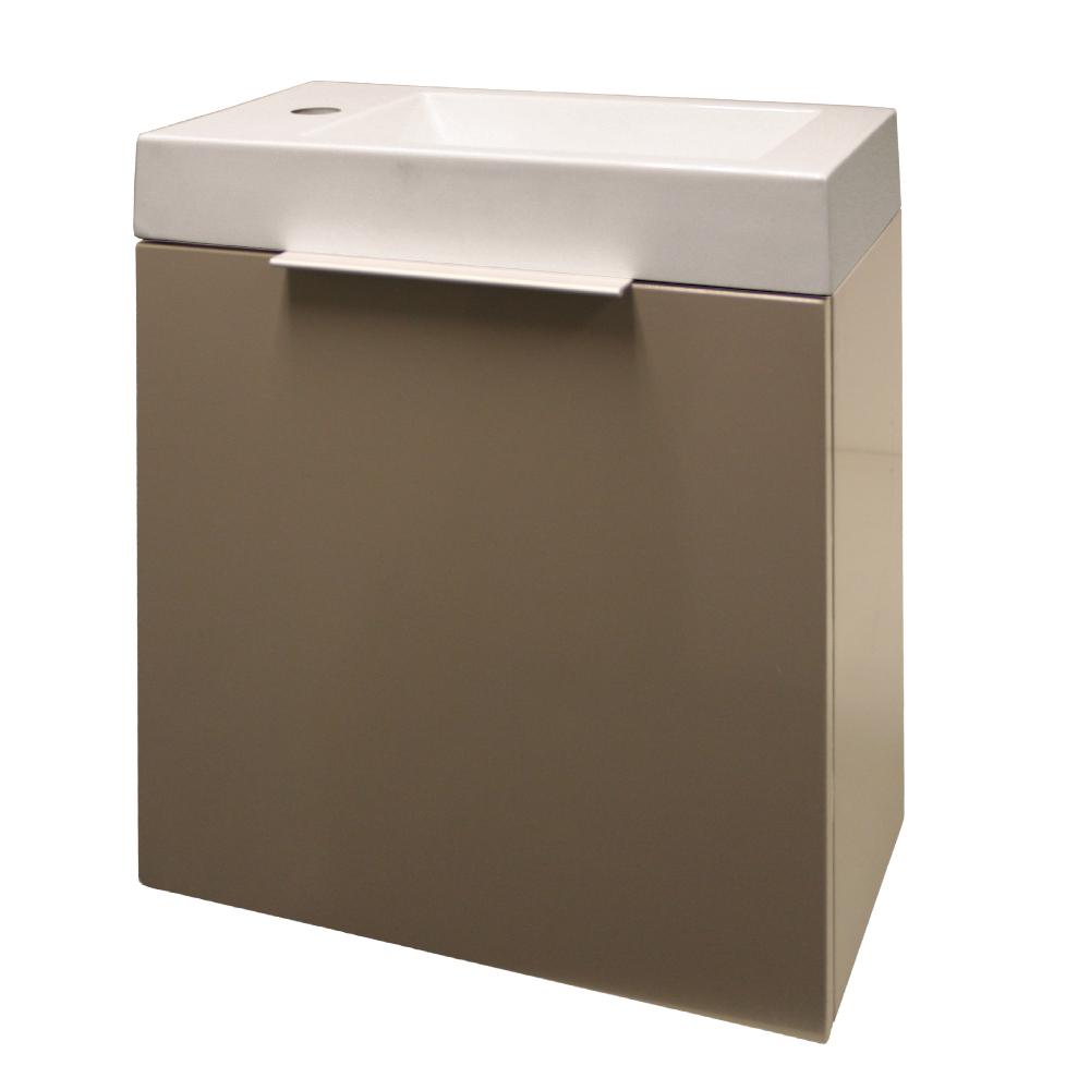 Denver Evox Manchester W/Mount 1 Drawer 450Mm Cuppachino - Denver Furniture - Pennyware Distributors