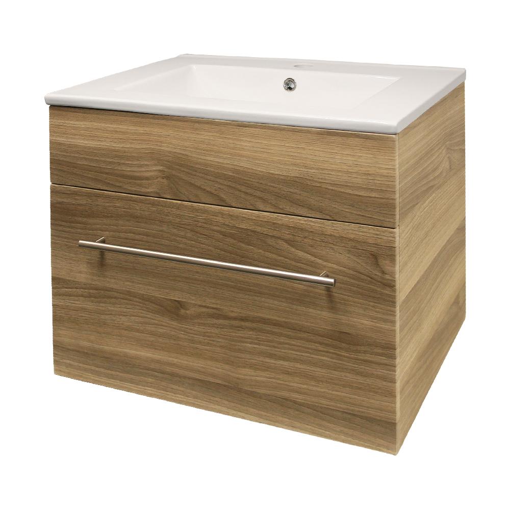 Denver Marlene 600 Wall Mount 1 Drawer Coimbra - Denver Furniture - Pennyware Distributors