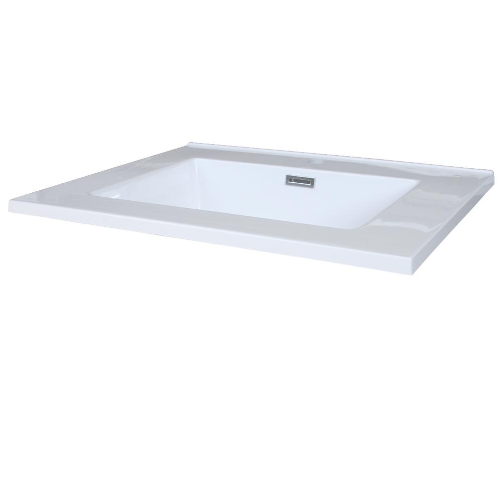 Marlene Poly Marble Supreme Basin 600 - Denver Furniture - Pennyware Distributors