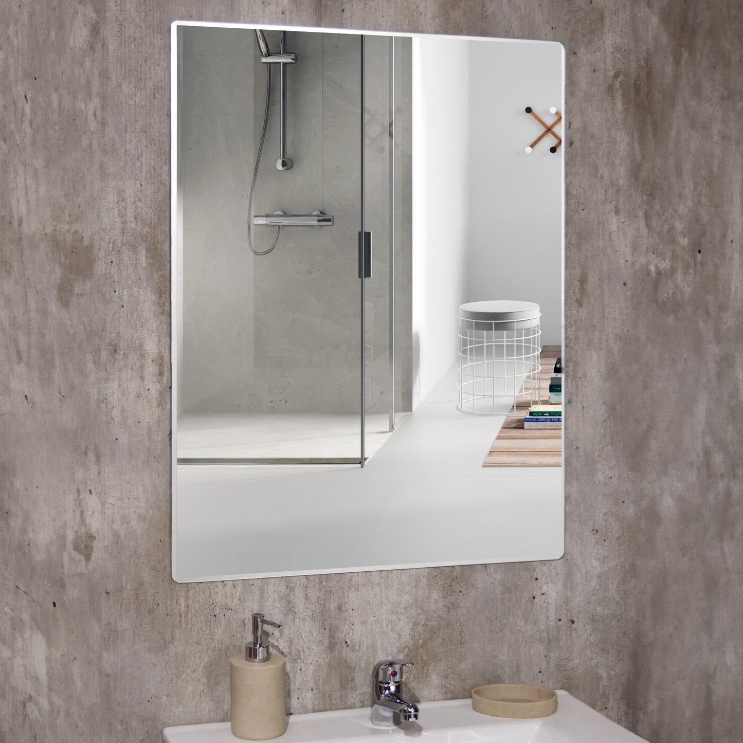 Bobby Frameless Mirror | 600 X 800