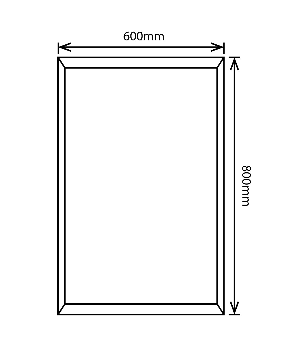 Pricilla Frameless Mirror | 600 X 800