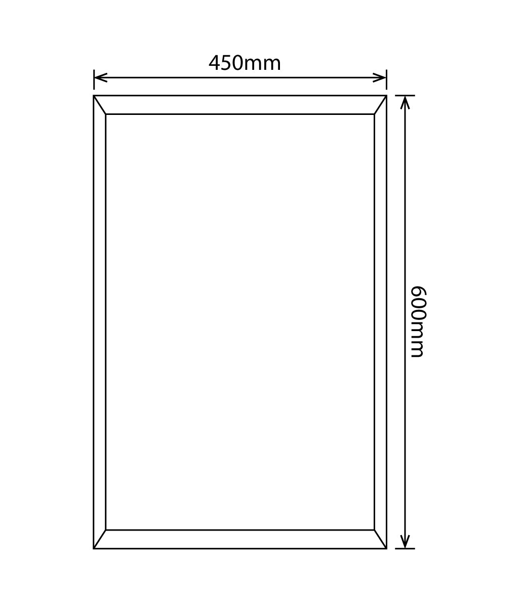 Robby Frameless Mirror |  450 X 600