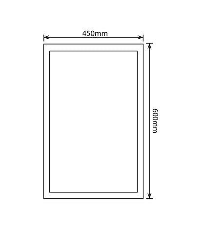 Dallas Frameless Mirror | 450 X 600
