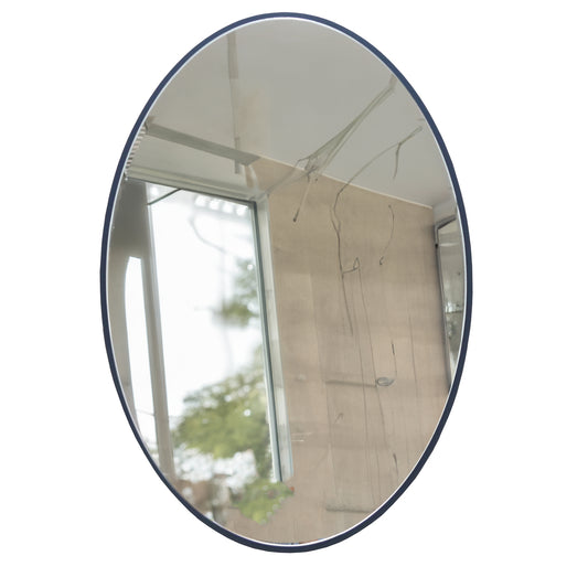 Cindy Oval Mirror | Petrol Blue 620 x 420mm