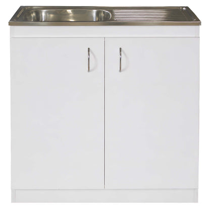 Denver Econo Single Sink Cabinet 750 White