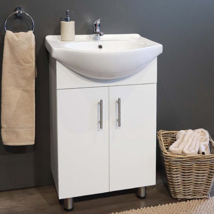 Denver Tiffany Vanity 2 Deur Kabinet 550 Wit