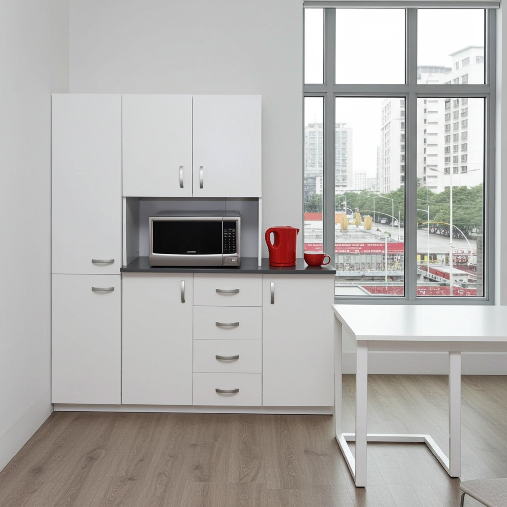 Denver Kitchen Furniture | Piccino Kitchenette | Iceberg White