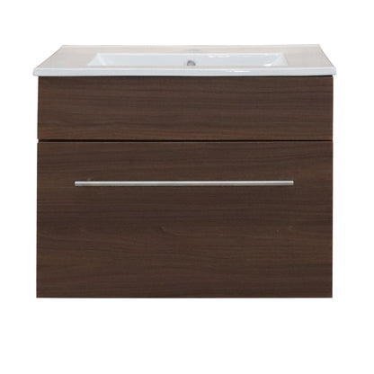 Denver Marlene 600 Wall Mount 1 Drawer - American Walnut