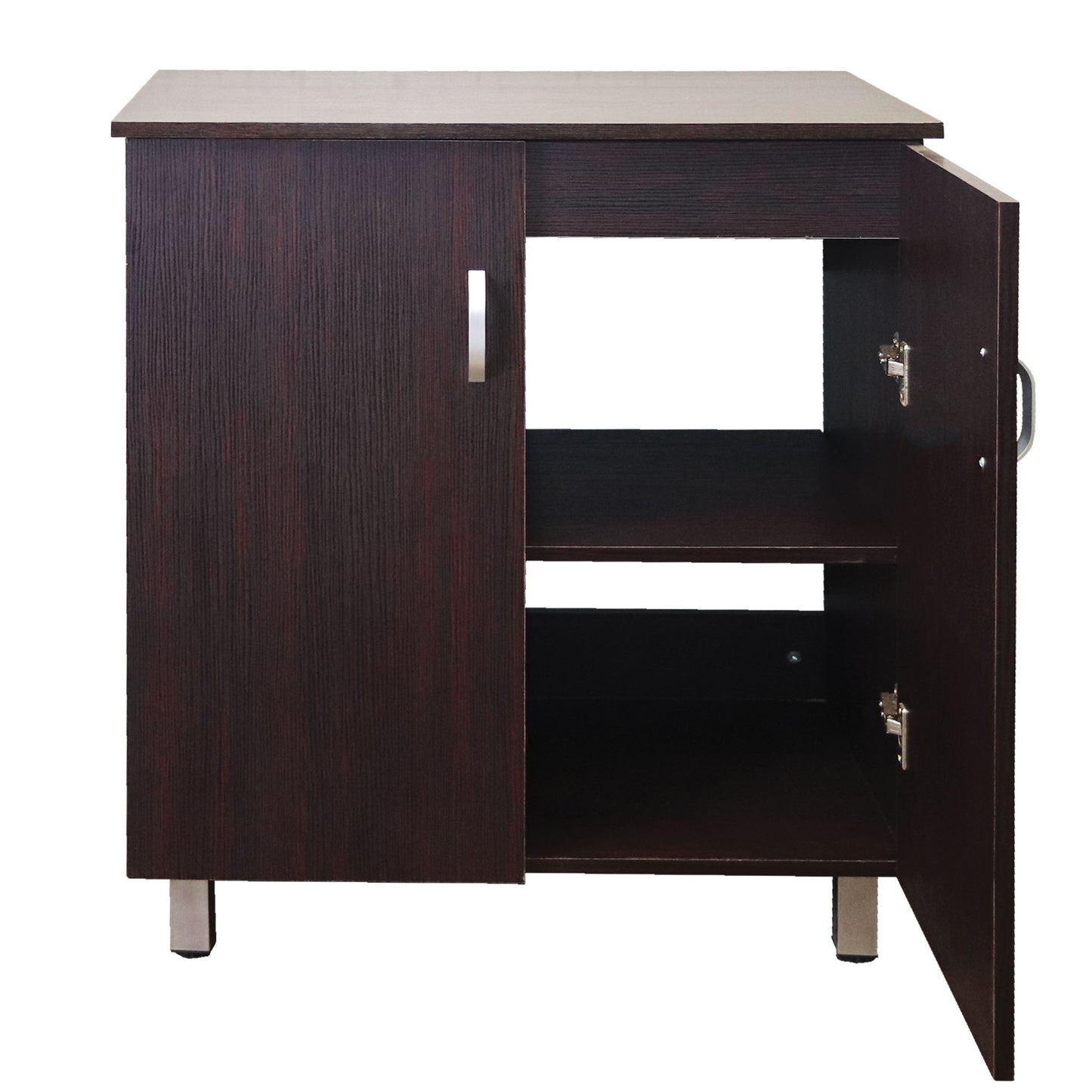 Valenti 600 2 Door with Top | Mahogany Melamine Assembled