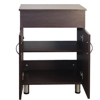 Valenti 600 2 Door with Top | Mahogany Melamine Assembled