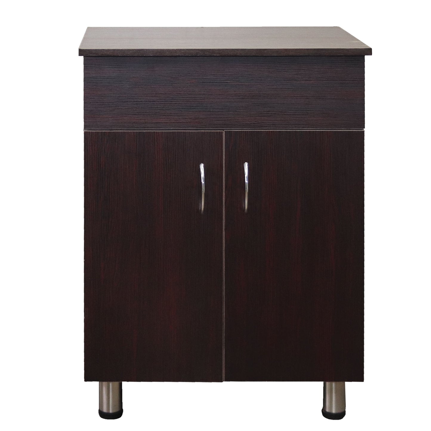 Valenti 600 2 Door with Top | Mahogany Melamine Assembled