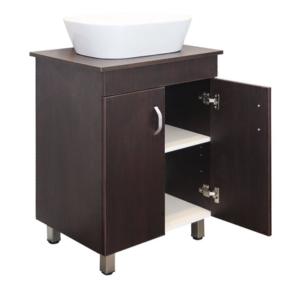 Valenti 750 2 Door With Top | African Wenge Assembled