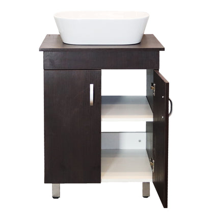 Valenti 750 2 Door With Top | African Wenge Assembled