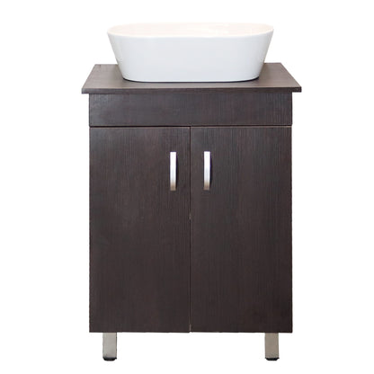 Valenti 750 2 Door With Top | African Wenge Assembled