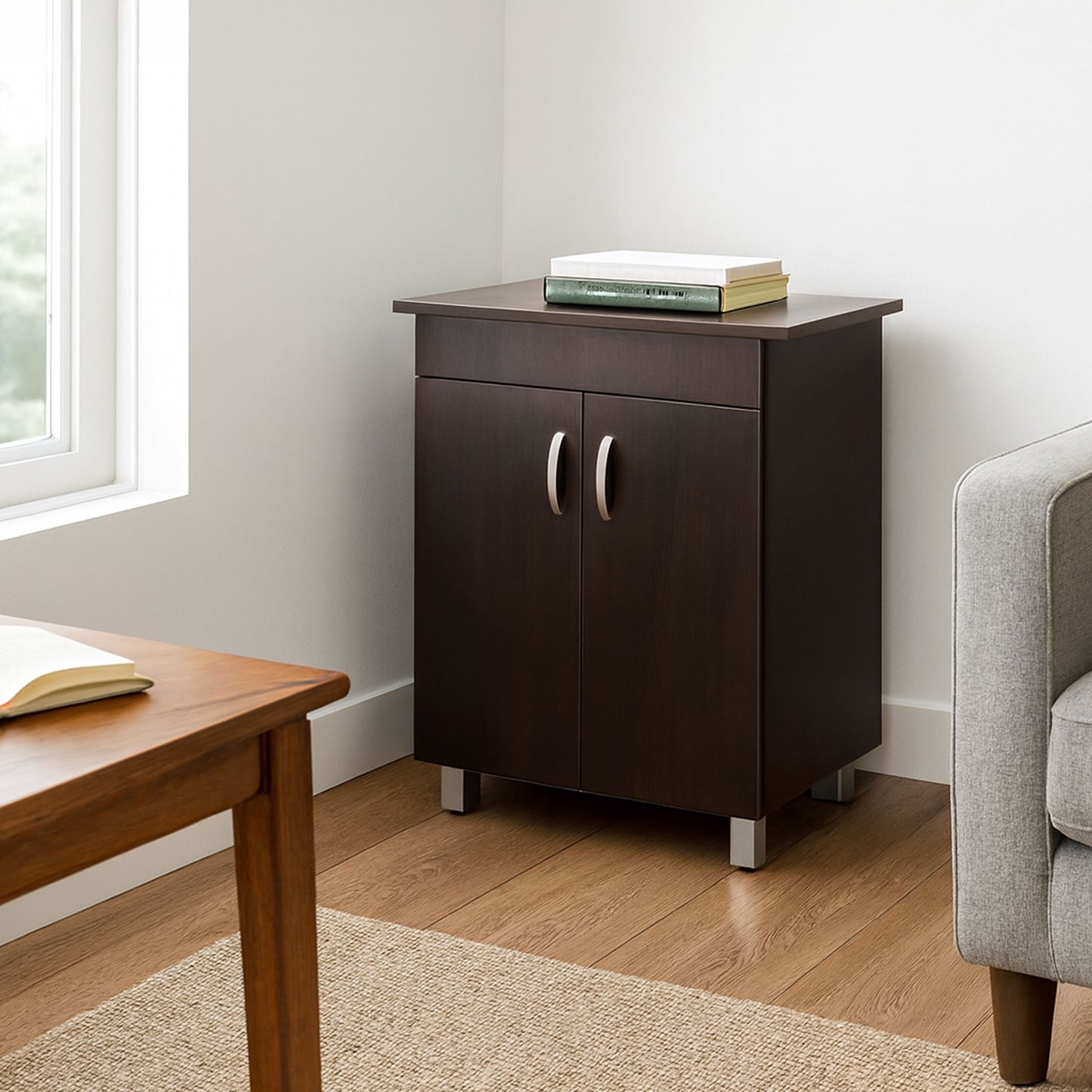 Valenti 750 2 Door With Top | African Wenge Assembled