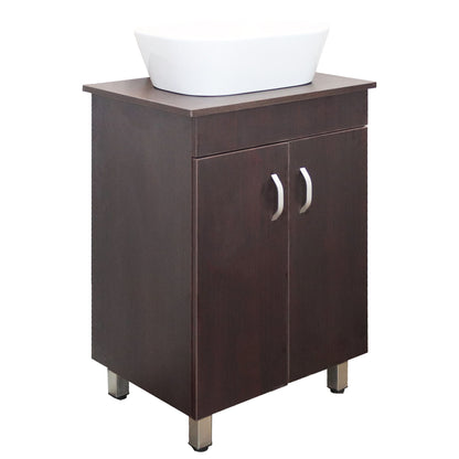 Valenti 750 2 Door With Top | African Wenge Assembled