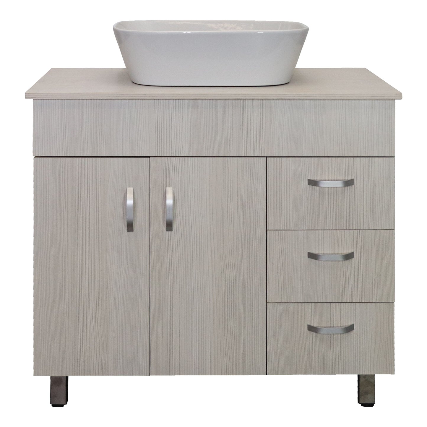 Valenti 900 2 Door & 3 Drawers With Top | Laracina Alpine Assembled