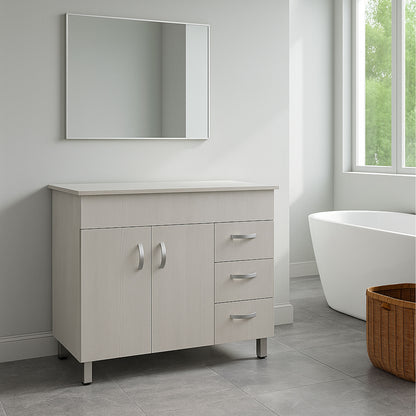 Valenti 900 2 Door & 3 Drawers With Top | Laracina Alpine Assembled