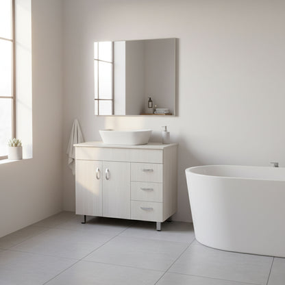 Valenti 900 2 Door & 3 Drawers With Top | Laracina Alpine Assembled