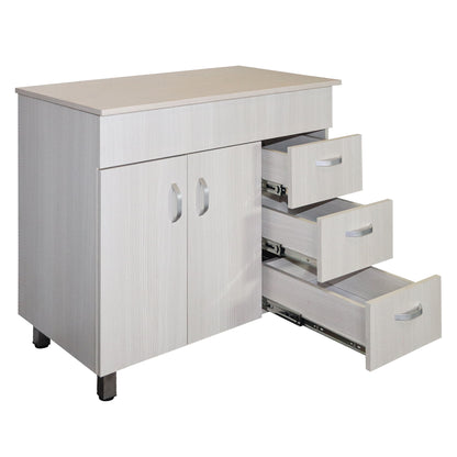 Valenti 900 2 Door & 3 Drawers With Top | Laracina Alpine Assembled