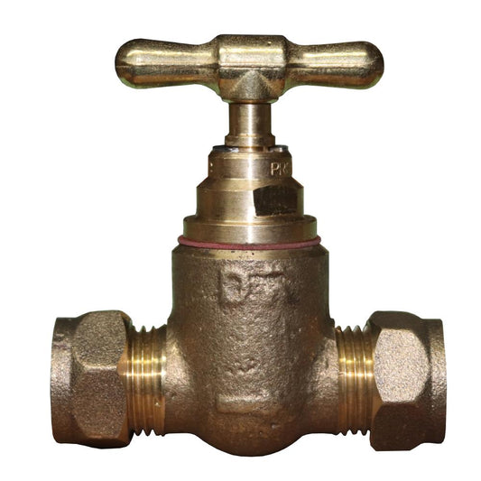 Brass 15Mm Stoptap  Cxc Compr. 103-15