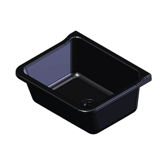 Contractors Wash Trough | Vandal Resistant | Black