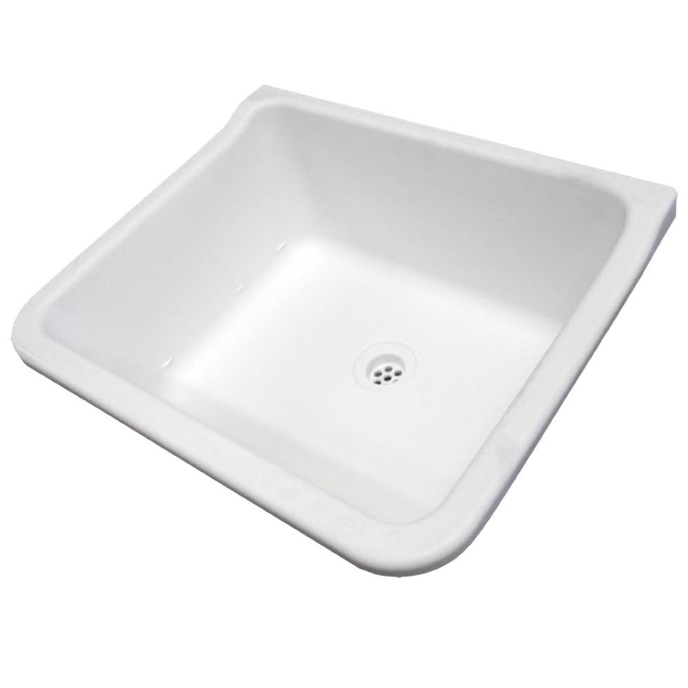 Contractors Wash Trough | Vandal Resistant | White