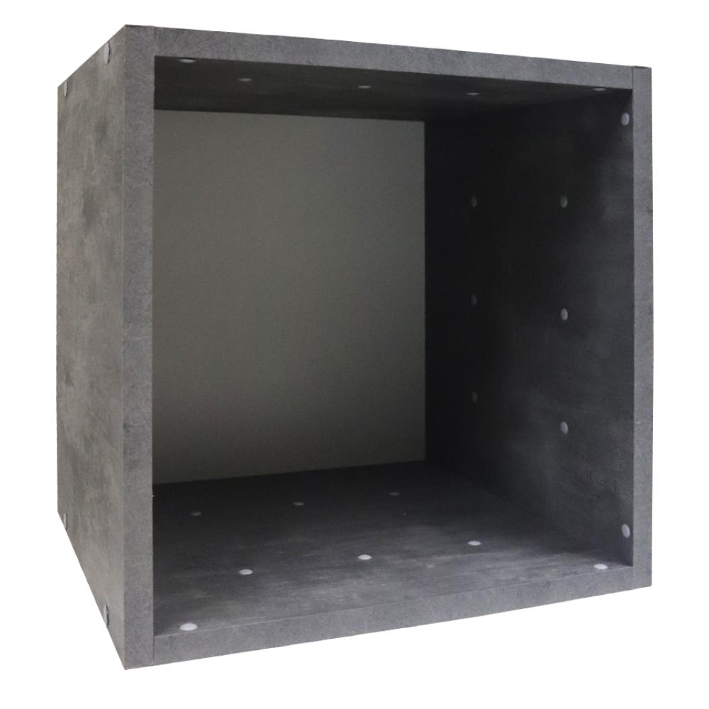 Denver Cube 1 Box - Grey Effect - Denver Furniture - Pennyware Distributors