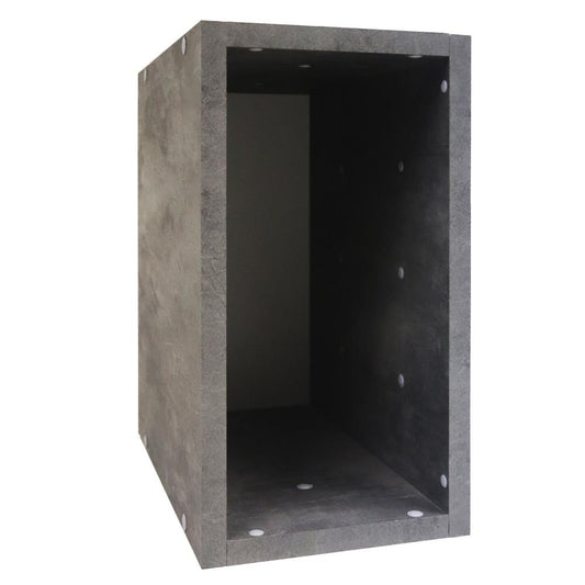 Denver Cube 1/2 Box -Grey Effect - Denver Furniture - Pennyware Distributors