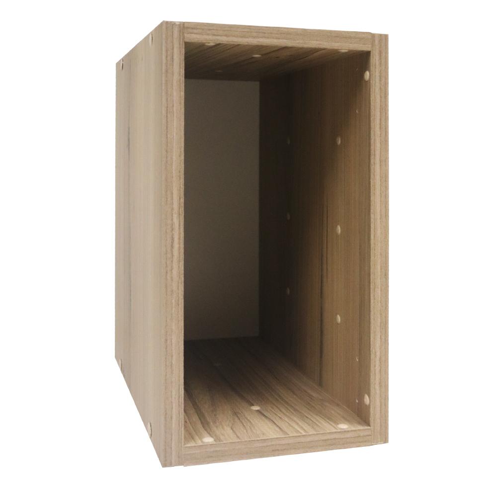 Denver Cube 1/2 Box -Oak Effect - Denver Furniture - Pennyware Distributors