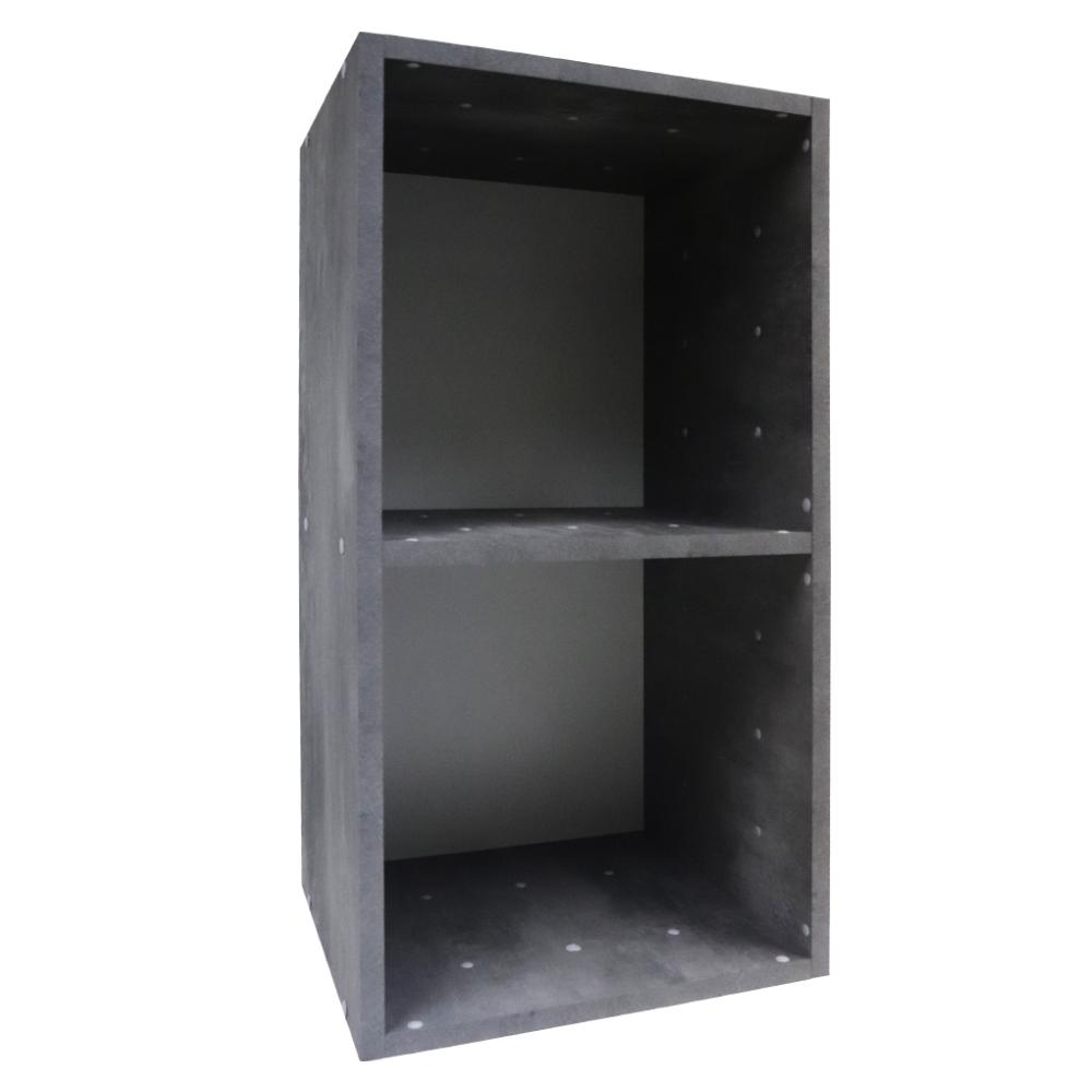 Denver Cube 2 Boxes Grey Effect - Denver Furniture - Pennyware Distributors