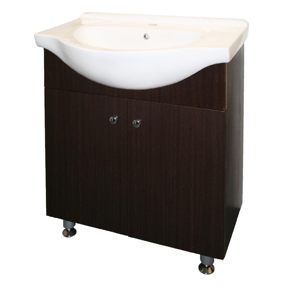 Denver Evox Arizona Floor Mount 2 Door 750Mm Mozambique Weng - Denver Furniture - Pennyware Distributors