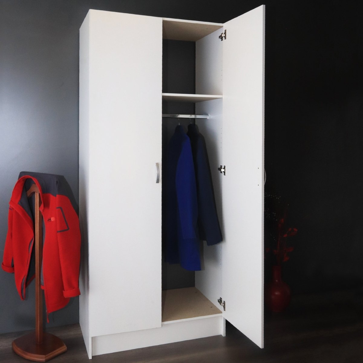 Denver Furniture | Wardrobe Cupboard | BIC Built in Cupboard | White