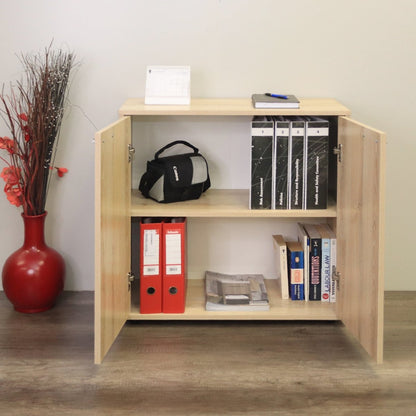 Denver Office 2 Door 1 Shelf Filing Cabinet