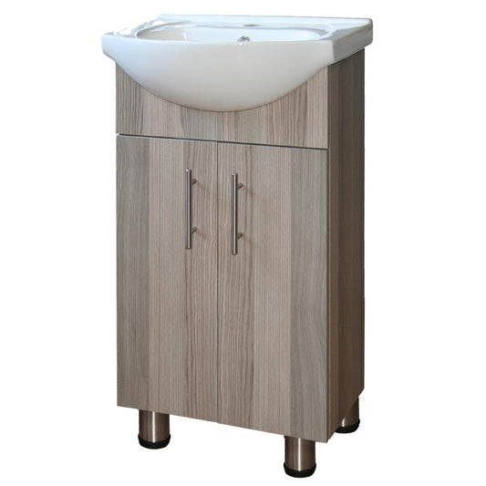 Denver Tiffany Floor Standing Vanity 2 Door 450mm Coimbra - Denver Furniture - Pennyware Distributors