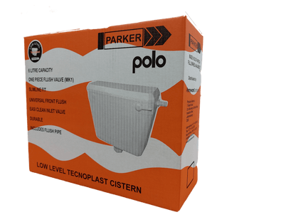 Parker Polo Flushing Cistern | White - Parker - Pennyware Distributors