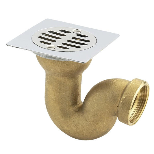 Square Shower Trap Deep Seal - Probrass - Pennyware Distributors